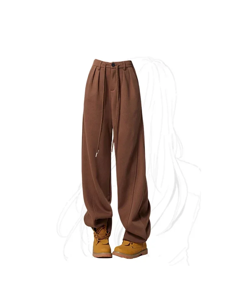 Women Baggy Coffee Sweatpants Harajuku Streetwear Oversize High Waist Pants Retro 2000s Vintage Wide Jogger Trousers 90s Clothes
Women Baggy Coffee Sweatpants Harajuku Streetwear Oversize High Waist Pants Retro 2000s Vintage Wide Jogger Trousers 90s Clothes