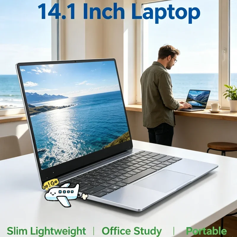 16GB RAM 2TB SSD Portable Ultra Slim 14.1 Laptop Intel 4405U Windows 11 Pro Gaming Office Study
16GB RAM 2TB SSD Portable Ultra Slim 14.1 Laptop Intel 4405U Windows 11 Pro Gaming Office Study