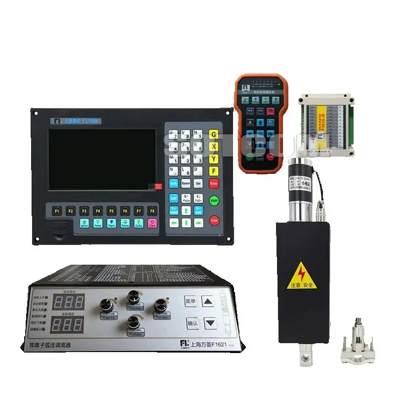 F2100b plasma controller with THC 2axis kit, F1621, JYKB-100-DC24V-T3, and F1510 remote control
F2100b plasma controller with THC 2axis kit, F1621, JYKB-100-DC24V-T3, and F1510 remote control