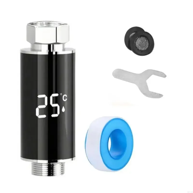 Digital Bathroom Shower Faucet Thermometers LED Display Water Power Thermometers Enduring Portable Waterproof
Digital Bathroom Shower Faucet Thermometers LED Display Water Power Thermometers Enduring Portable Waterproof