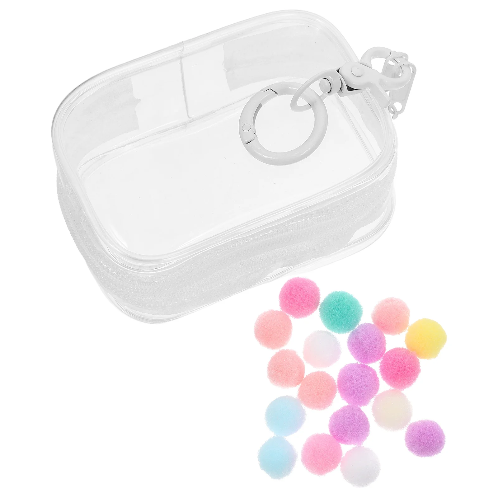 Bag Hanging Keychain Clear Display Case Figure with Portable Storage for Toy Blind
Bag Hanging Keychain Clear Display Case Figure with Portable Storage for Toy Blind