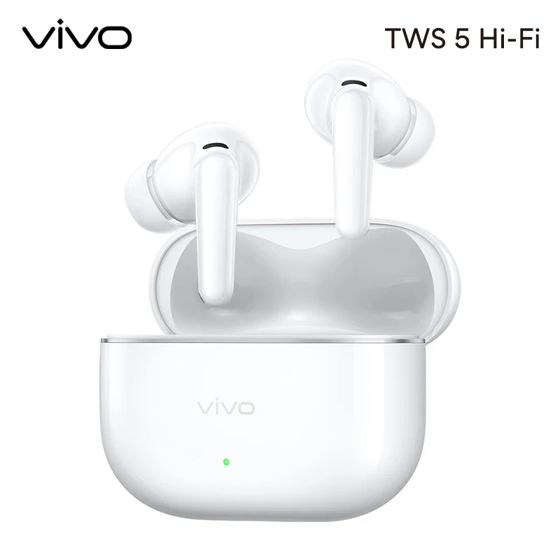 Vivo TWS 5 Hi-Fi Earphones Wireless Bluetooth 5.4 Headphone Active Noise Cancellation Earbuds 42ms Low Latency Headset Gamer
Vivo TWS 5 Hi-Fi Earphones Wireless Bluetooth 5.4 Headphone Active Noise Cancellation Earbuds 42ms Low Latency Headset Gamer