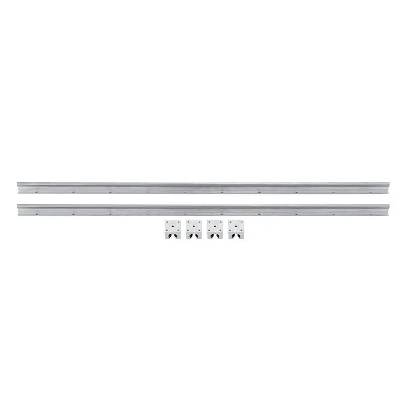 Linear Rail, 2PCS SBR12-1000mm, Linear Guide 2 PCS Linear Guide Rails, 4 PCS Square Type Carriage Bearing Blocks, CNC Rail Li
Linear Rail, 2PCS SBR12-1000mm, Linear Guide 2 PCS Linear Guide Rails, 4 PCS Square Type Carriage Bearing Blocks, CNC Rail Li