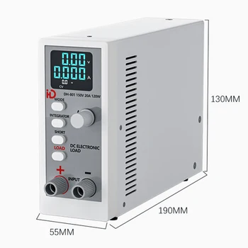 Programmier barer elektronischer Gleichstrom-Last tester Batterie kapazität Innen widerstands entladung messung