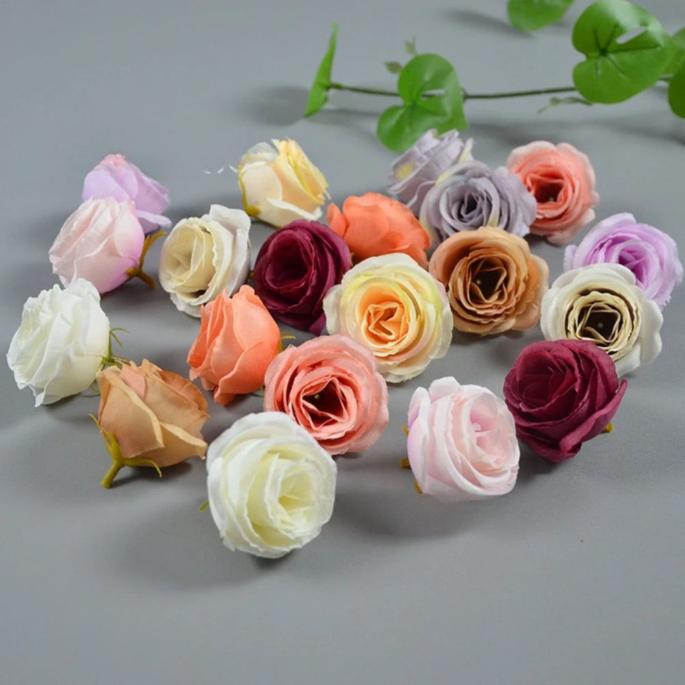 10pcs 5cm Silk Rose Head Artifical Flowers DIY Wedding Party Home Decoration Marrige Accessories
10pcs 5cm Silk Rose Head Artifical Flowers DIY Wedding Party Home Decoration Marrige Accessories