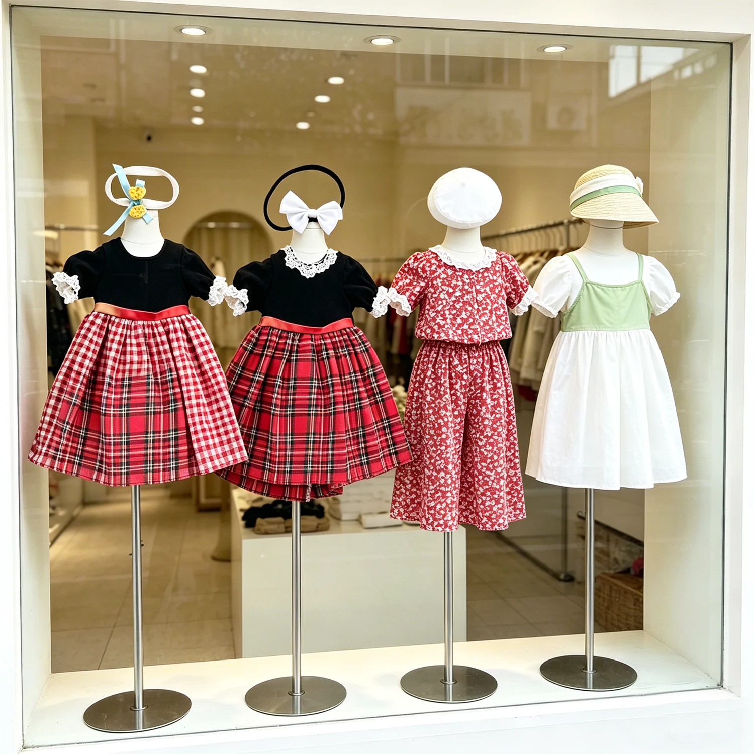 Cute Doll Clothes Set Vintage Plaid & Floral Dresses with Accessories, Fits 18"American & 43cm Baby Newborn,OG Girl Dolls Toy
Cute Doll Clothes Set Vintage Plaid & Floral Dresses with Accessories, Fits 18"American & 43cm Baby Newborn,OG Girl Dolls Toy