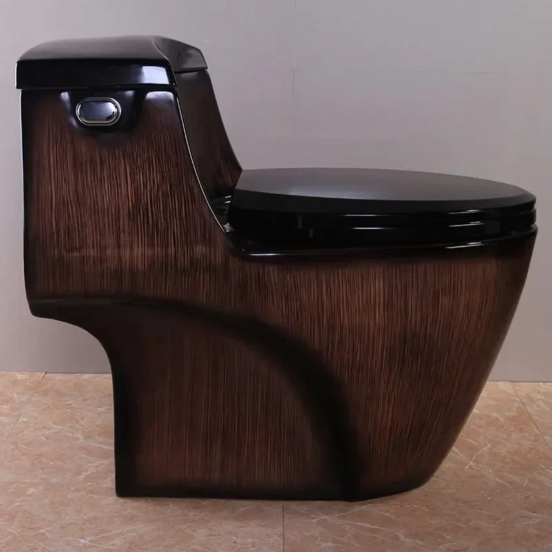 TAO Boutique high-end wood grain toilet, siphon one-piece toilet, ceramic color toilet
TAO Boutique high-end wood grain toilet, siphon one-piece toilet, ceramic color toilet