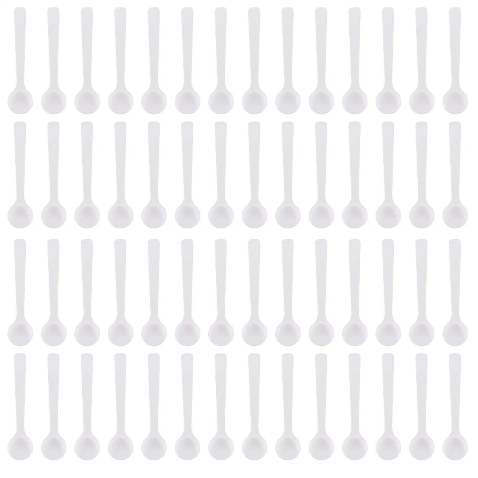 100pcs Mini Measuring Scoops 1g Powder Spoon Long Handle Tiny Spoons for Spices PP Material Safety Smooth Kitchen Bar
100pcs Mini Measuring Scoops 1g Powder Spoon Long Handle Tiny Spoons for Spices PP Material Safety Smooth Kitchen Bar