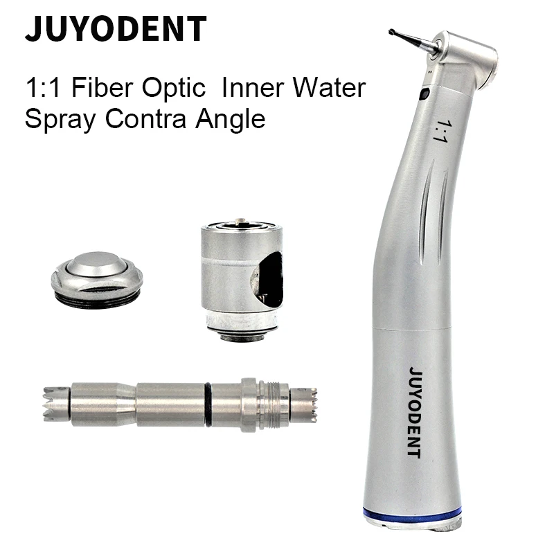 Dental Handpiece 1:1 Fiber Optic Internal Spray Push Button Low Speed Handpiece
Dental Handpiece 1:1 Fiber Optic Internal Spray Push Button Low Speed Handpiece
