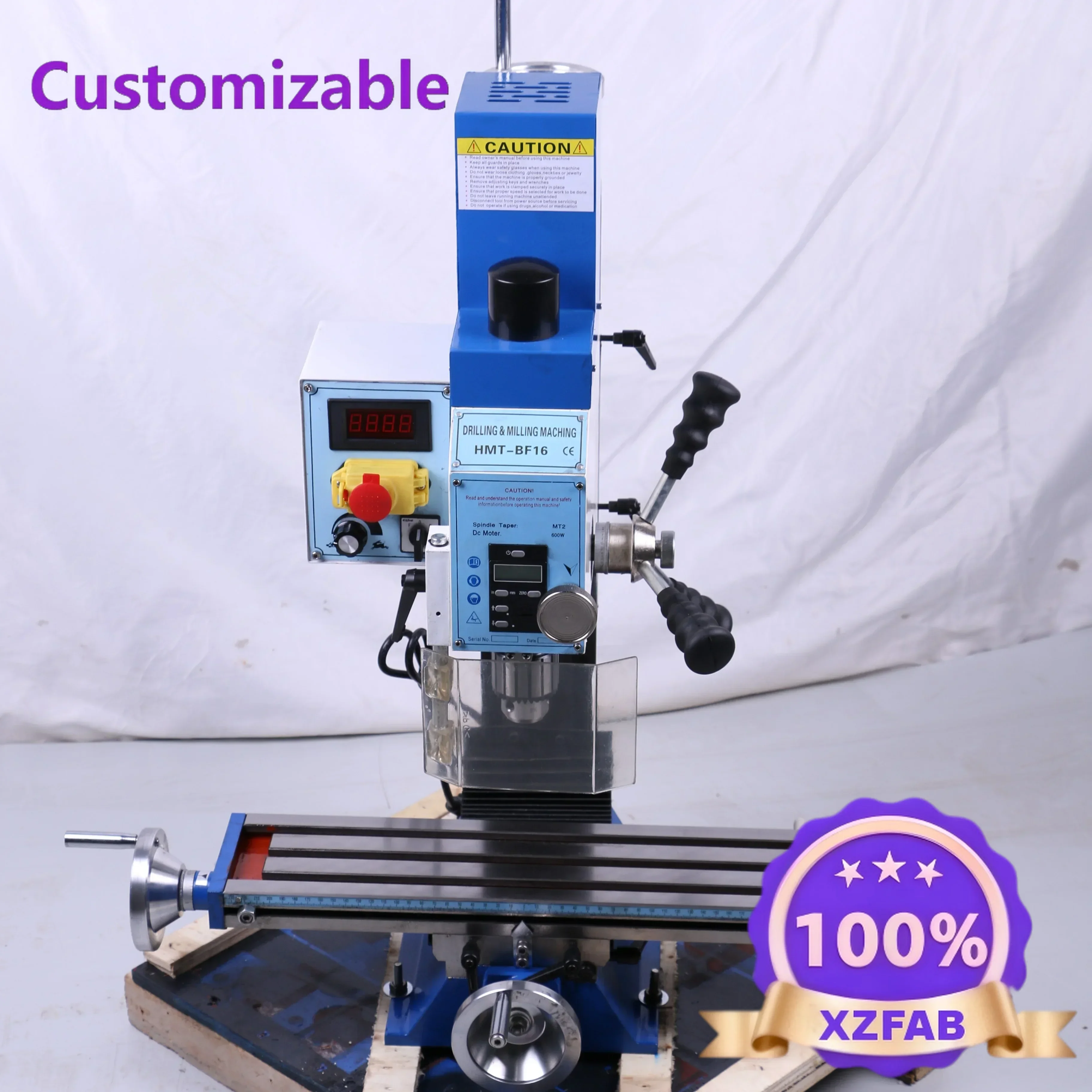 Factory Direct 2026 High precision milling machine with digital display, multifunctional drilling and milling integrated machine
Factory Direct 2026 High precision milling machine with digital display, multifunctional drilling and milling integrated machine