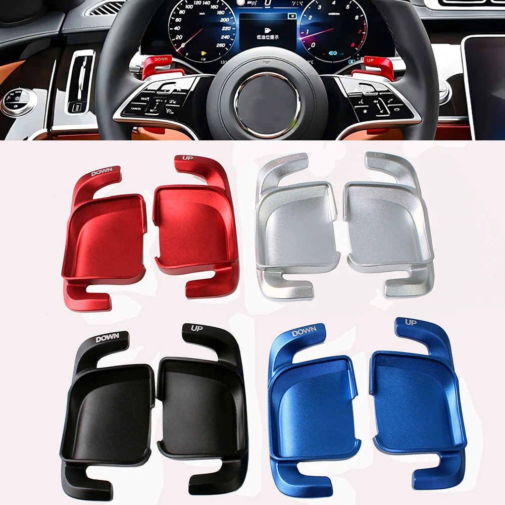 Car Steering wheel paddle shifters Aluminum Shift Paddle Blade For Benz W177 W213 S213 W223 W206 S206 X254 V295 2021 2022 2023
Car Steering wheel paddle shifters Aluminum Shift Paddle Blade For Benz W177 W213 S213 W223 W206 S206 X254 V295 2021 2022 2023