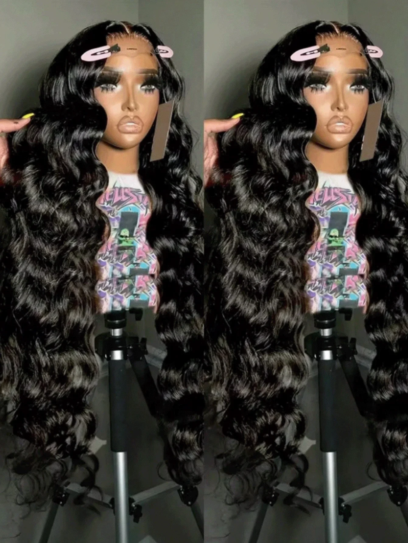 34 Inch Wigs Human Hair Pre Plucked 13x4 13x6 HD Lace Front Wigs Human Hair 200% Density Body Wave Lace Front Wigs Human Hair With Baby Hair Natural Black
34 Inch Wigs Human Hair Pre Plucked 13x4 13x6 HD Lace Front Wigs Human Hair 200% Density Body Wave Lace Front Wigs Human Hair With Baby Hair Natural Black