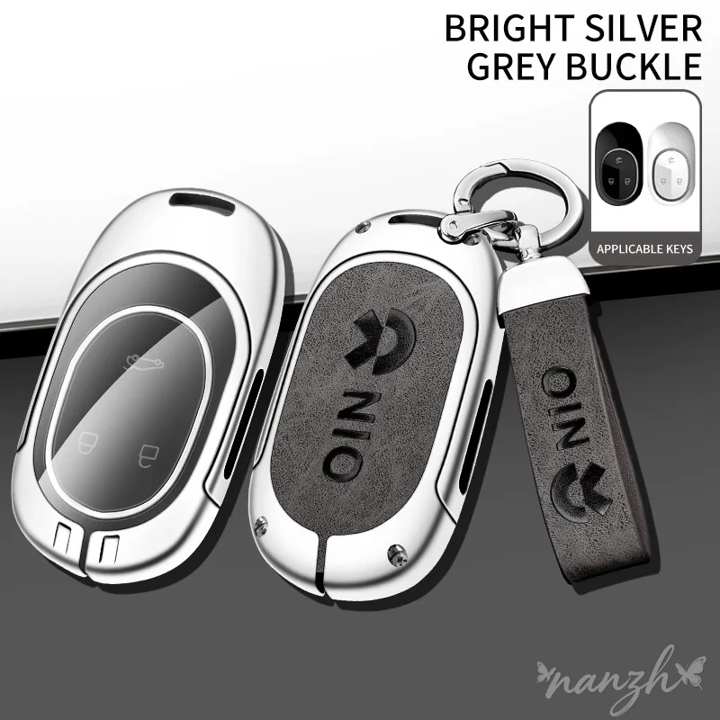 Car Remote Key Case Cover Shell Fob For Wei Lai Nio EC6 EP9 ES3 ES6 ES7 ES8 ET5 ET7 EL7 2019-2022 EVE ET Auto Accessories
Car Remote Key Case Cover Shell Fob For Wei Lai Nio EC6 EP9 ES3 ES6 ES7 ES8 ET5 ET7 EL7 2019-2022 EVE ET Auto Accessories