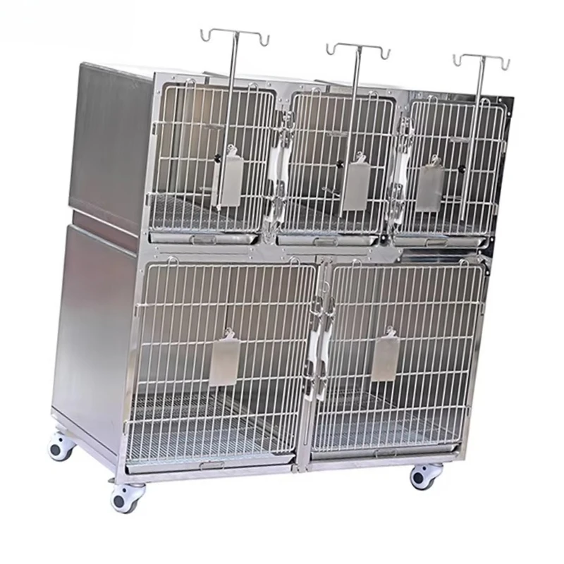 Dog Cages Veterinary Cages 304 Stainless Steel Animals Clinic Used Cage Animal Vet Veterinary Equipment for Pet Supplies
Dog Cages Veterinary Cages 304 Stainless Steel Animals Clinic Used Cage Animal Vet Veterinary Equipment for Pet Supplies
