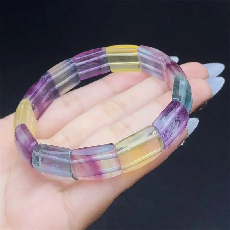Natural Fluorite Bangle Reiki Healing Fengshui Stone Fashion Jewelry For Women Holiday Gift 1PCS 10-13MM
Natural Fluorite Bangle Reiki Healing Fengshui Stone Fashion Jewelry For Women Holiday Gift 1PCS 10-13MM