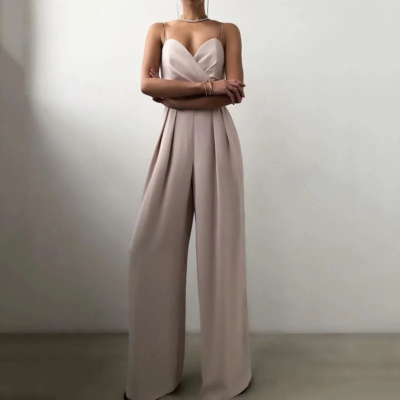 2026 Women Suspenders Waist Tube Mopping Sveless Jumpsuit Polyester Short Pants mid Waist Spring Season Fashion Ladies Suit
2026 Women Suspenders Waist Tube Mopping Sveless Jumpsuit Polyester Short Pants mid Waist Spring Season Fashion Ladies Suit