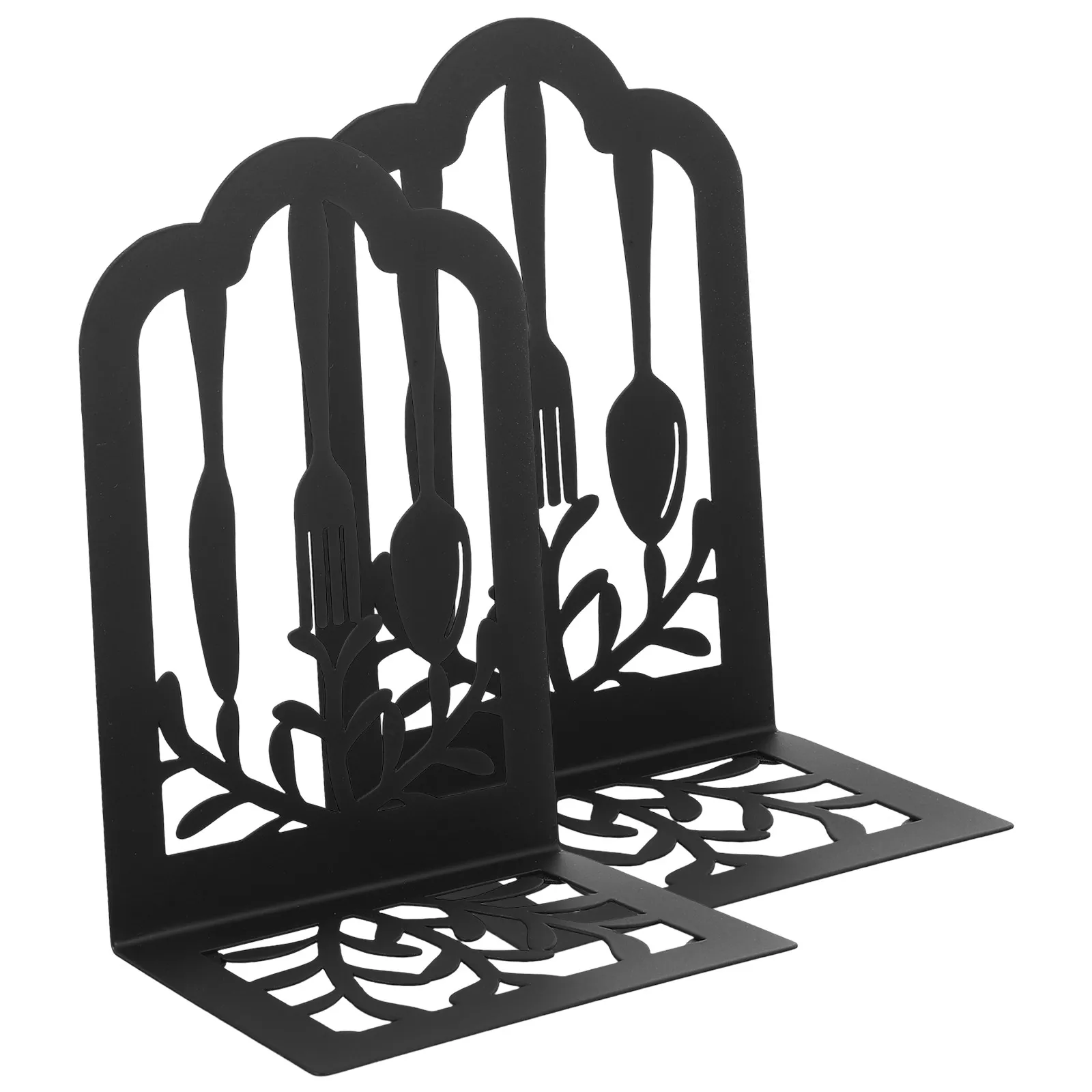 Iron Recipe Bookend Black B221 Simple Great Material Multi function Book ganizer Cutlery Metal Decorative Study Supplies 
Iron Recipe Bookend Black B221 Simple Great Material Multi function Book ganizer Cutlery Metal Decorative Study Supplies