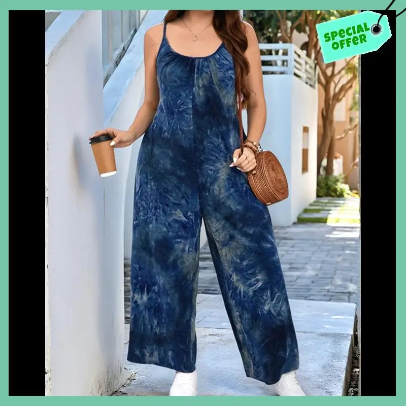 Sturdy Women's Summer Jumpsuits Boho Wide Leg Overalls Casual Loose Rompers With Pockets 2025
Sturdy Women's Summer Jumpsuits Boho Wide Leg Overalls Casual Loose Rompers With Pockets 2025