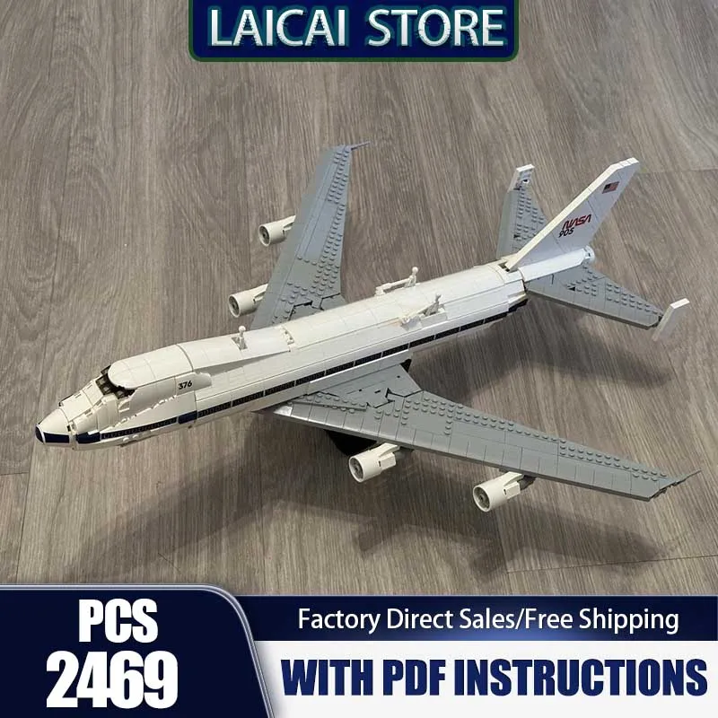 Модель воздушного истребителя Moc, строительные блоки 747, SCA, модель самолета, технология, кирпичи, самолет, сделай сам, сборка, праздничный набор игрушек, подарки
Модель воздушного истребителя Moc, строительные блоки 747, SCA, модель самолета, технология, кирпичи, самолет, сделай сам, сборка, праздничный набор игрушек, подарки