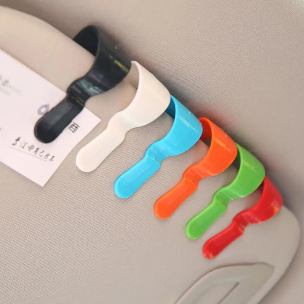 Universal Car Visor Note Clip Conveniet Vehicle Visor Sunglasses Glasses Card Pen Holder Paper Ticket Clamp Car Interior Storage
Universal Car Visor Note Clip Conveniet Vehicle Visor Sunglasses Glasses Card Pen Holder Paper Ticket Clamp Car Interior Storage