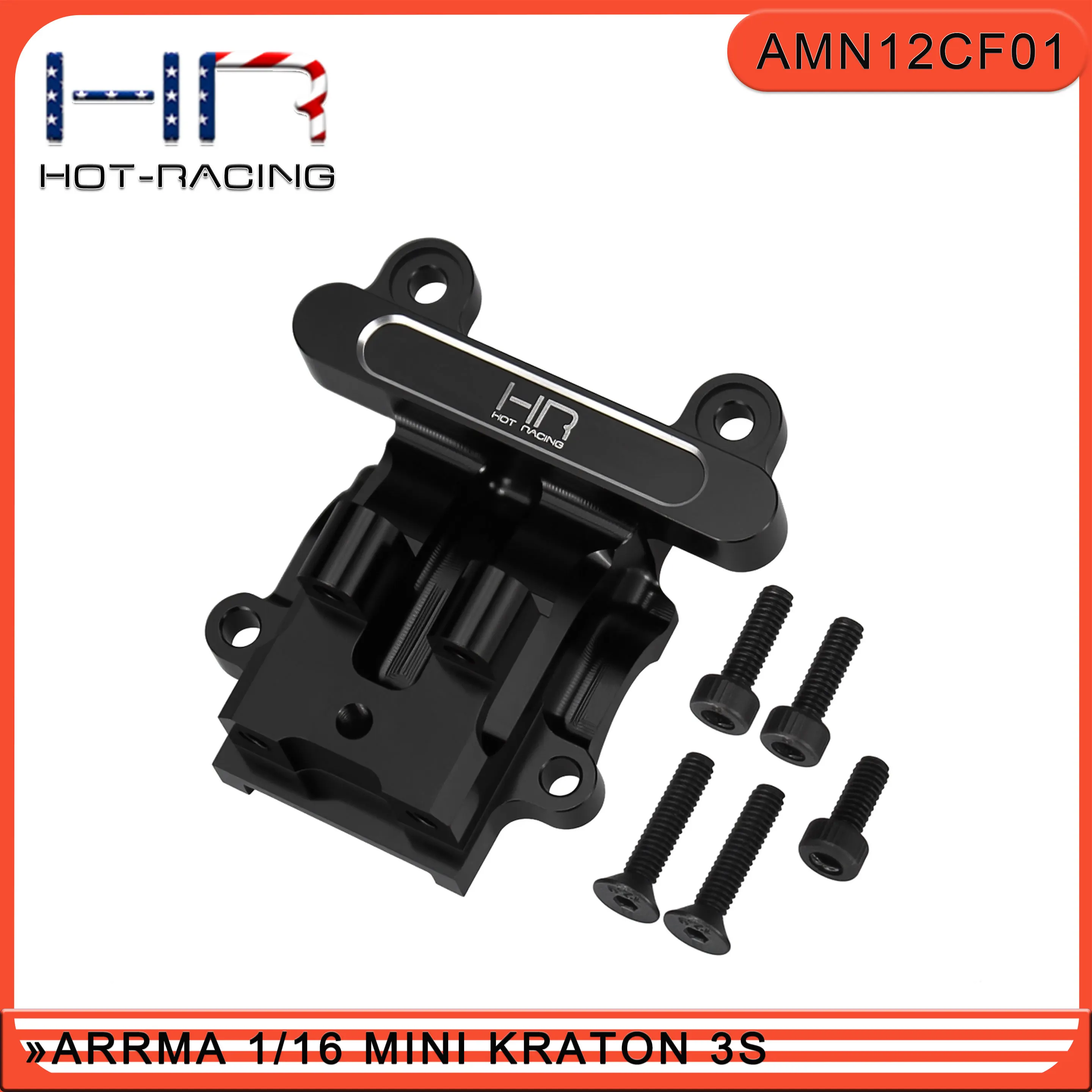 Hot Racing Aluminum Rear Diff Cover for Arrma 1/16 Mini Kraton 3S
Hot Racing Aluminum Rear Diff Cover for Arrma 1/16 Mini Kraton 3S