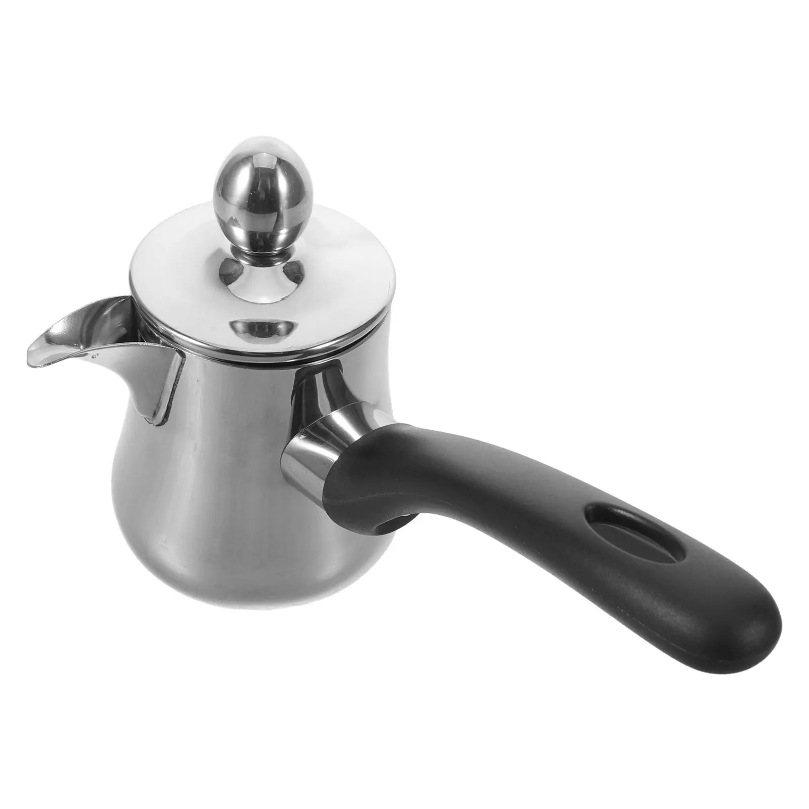 350Ml Stainless Steel Coffee Pitcher for Induction Stove Milk Steamer Jug Tea Kettle Latte Frother Cup Hand Drip Pour-Over
350Ml Stainless Steel Coffee Pitcher for Induction Stove Milk Steamer Jug Tea Kettle Latte Frother Cup Hand Drip Pour-Over