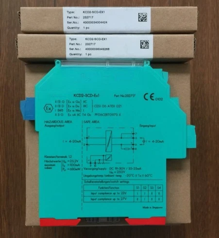 Brand new KCD2-SCD-EX1 COMPACT ANALOG OUTPUT New in Stock KCD2 SCD EX1 Fast delivery
Brand new KCD2-SCD-EX1 COMPACT ANALOG OUTPUT New in Stock KCD2 SCD EX1 Fast delivery