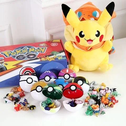 Pokemon PokBalls Action & Toy Figures 7cm Balls +20pcs Figur Random Mini Inside Toy Figures for Gift
Pokemon PokBalls Action & Toy Figures 7cm Balls +20pcs Figur Random Mini Inside Toy Figures for Gift