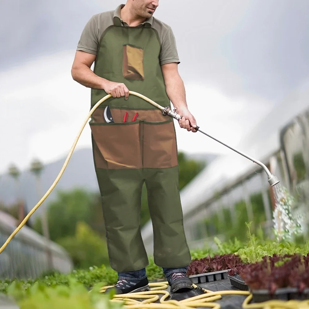 Waterproof Garden Apron With Pockets: Adjustable, Full Protection For Men Kitchen Apron Waterproof Cross Adjustable Webbing
Waterproof Garden Apron With Pockets: Adjustable, Full Protection For Men Kitchen Apron Waterproof Cross Adjustable Webbing