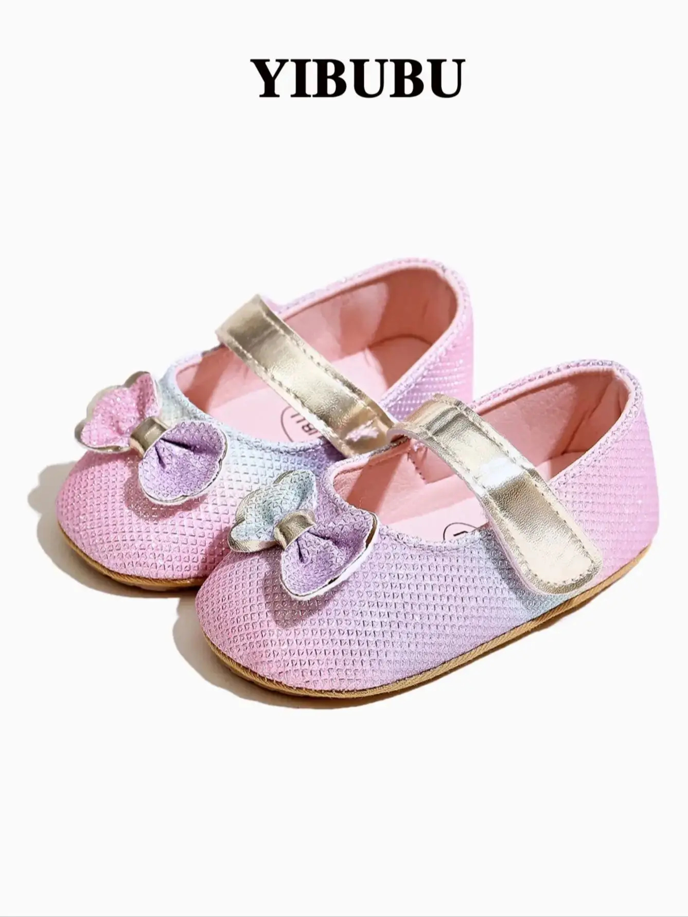 Yibubu Baby shoes Cute Bow Baby Girl Shoes - Fashion Rainbow Princess Shoes - Non-Slip Sole First Walkers Spring
Yibubu Baby shoes Cute Bow Baby Girl Shoes - Fashion Rainbow Princess Shoes - Non-Slip Sole First Walkers Spring