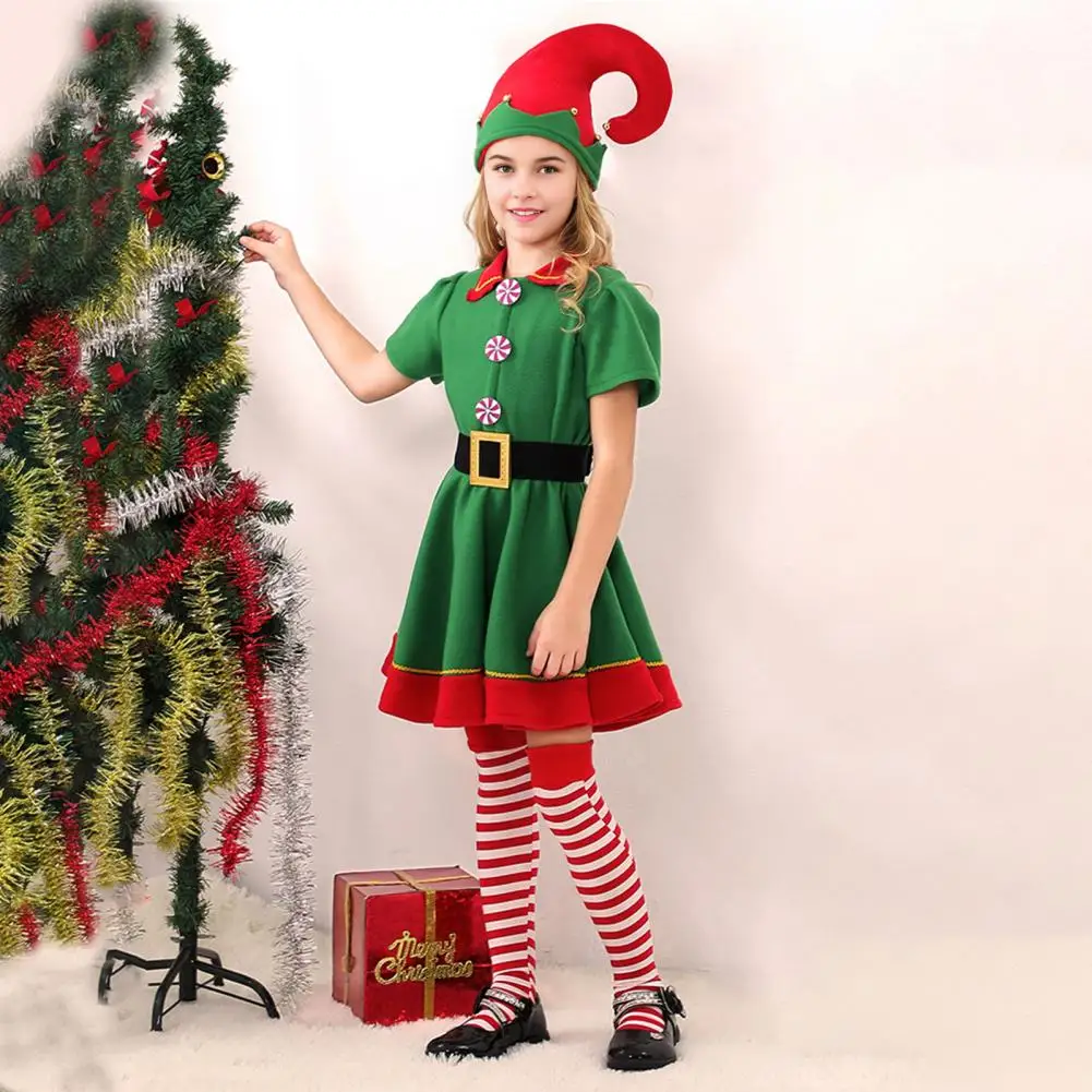 Рождественский костюм эльфа, комплект со шляпой, аксессуары, детский наряд эльфа, рождественский праздничный нарядный костюм, вечерние костюмы для косплея, костюм помощника Санты
Рождественский костюм эльфа, комплект со шляпой, аксессуары, детский наряд эльфа, рождественский праздничный нарядный костюм, вечерние костюмы для косплея, костюм помощника Санты