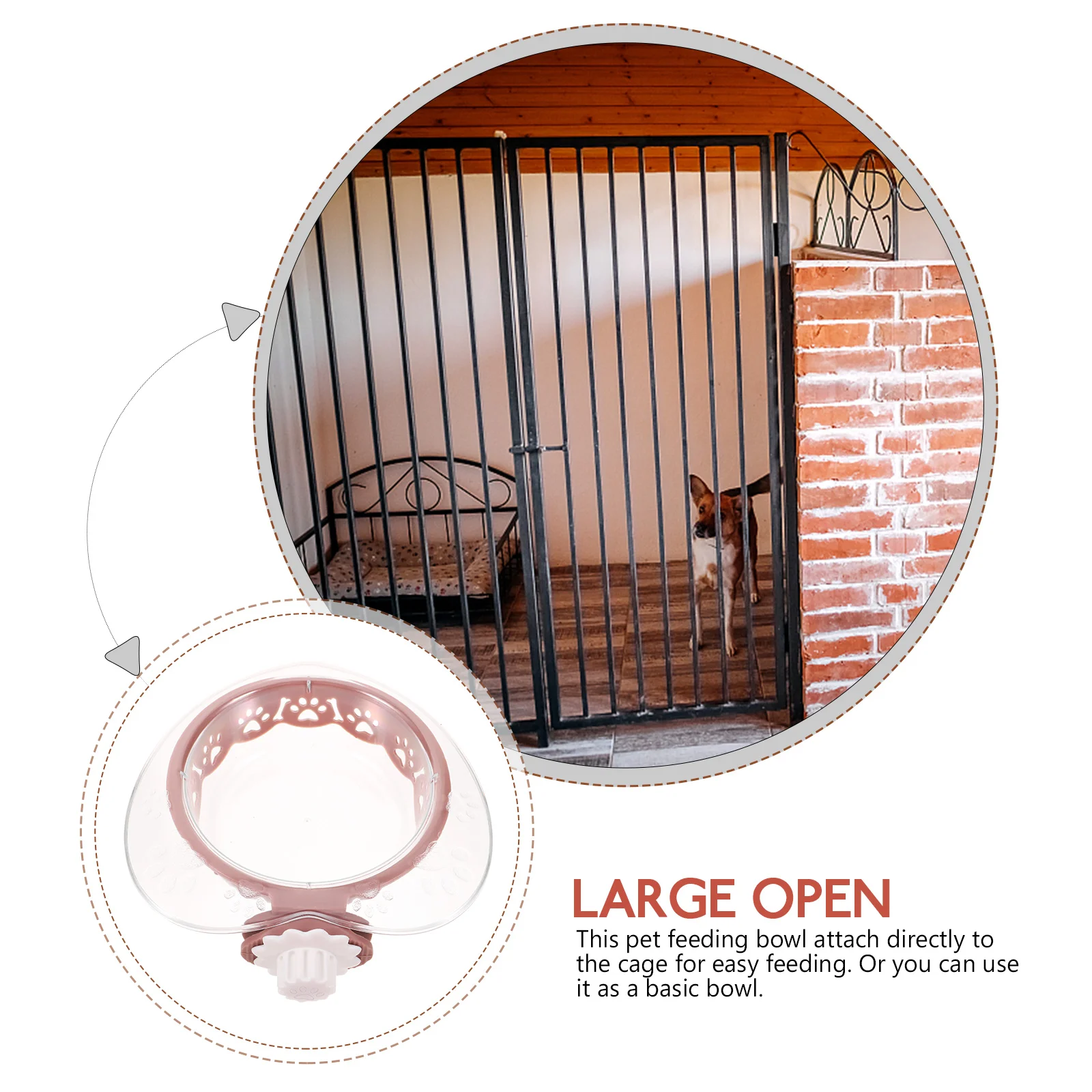 Hanging Cage Pet Feeding Detachable Dog Cat Crate Large Capacity Lightweight Plastic Easy Clean Comfortable Cage Cat Dog
Hanging Cage Pet Feeding Detachable Dog Cat Crate Large Capacity Lightweight Plastic Easy Clean Comfortable Cage Cat Dog