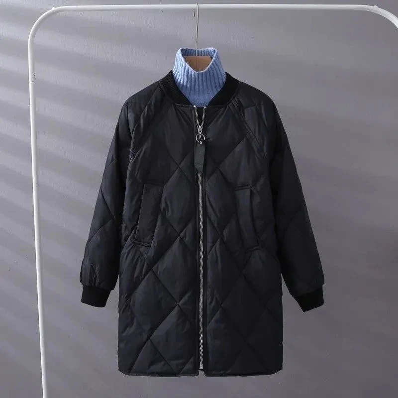 Down Cotton Coat Womens 2024 autumn Winter New Fashion Casual Padded Jacket Women Korean Loose Diamond Plus Cotton Long Parkas
Down Cotton Coat Womens 2024 autumn Winter New Fashion Casual Padded Jacket Women Korean Loose Diamond Plus Cotton Long Parkas