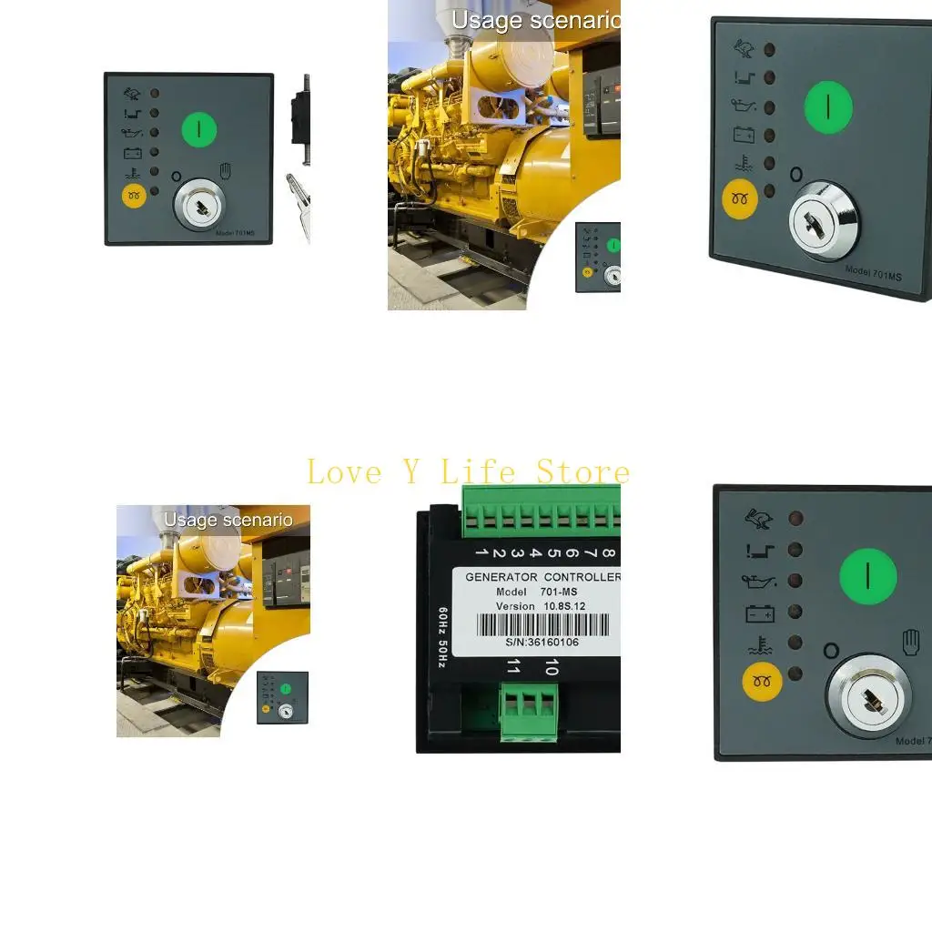 L74C DSE701MS Дизельный модуль контроллера генератора Сменный модуль управления генератором Панель ручного запуска Легко
L74C DSE701MS Дизельный модуль контроллера генератора Сменный модуль управления генератором Панель ручного запуска Легко
