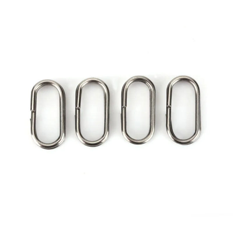 100Pcs Stainless Steel Oval Split Rings Swivel Snap Fishing Tackle Connector(10x19mm)
100Pcs Stainless Steel Oval Split Rings Swivel Snap Fishing Tackle Connector(10x19mm)