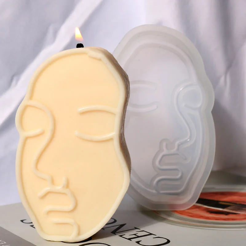 3D Art Face Candle Silicone Mould DIY Aromatherapy Soap Candle Mould Home Decor Candle Making Supplies Candle Moulds Silicone
3D Art Face Candle Silicone Mould DIY Aromatherapy Soap Candle Mould Home Decor Candle Making Supplies Candle Moulds Silicone
