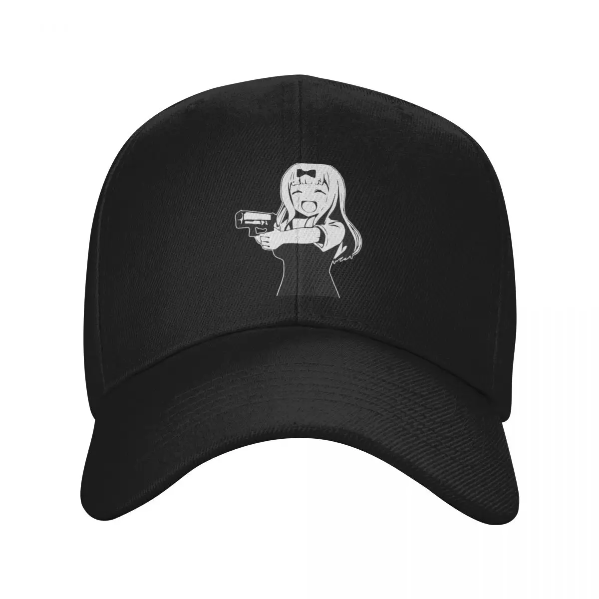 Chika fujiwara holds a gun anime girl with a gun Baseball Cap tea Hat Sports Cap fishing caps man Thermal Visor Golf Women Men's
Chika fujiwara holds a gun anime girl with a gun Baseball Cap tea Hat Sports Cap fishing caps man Thermal Visor Golf Women Men's