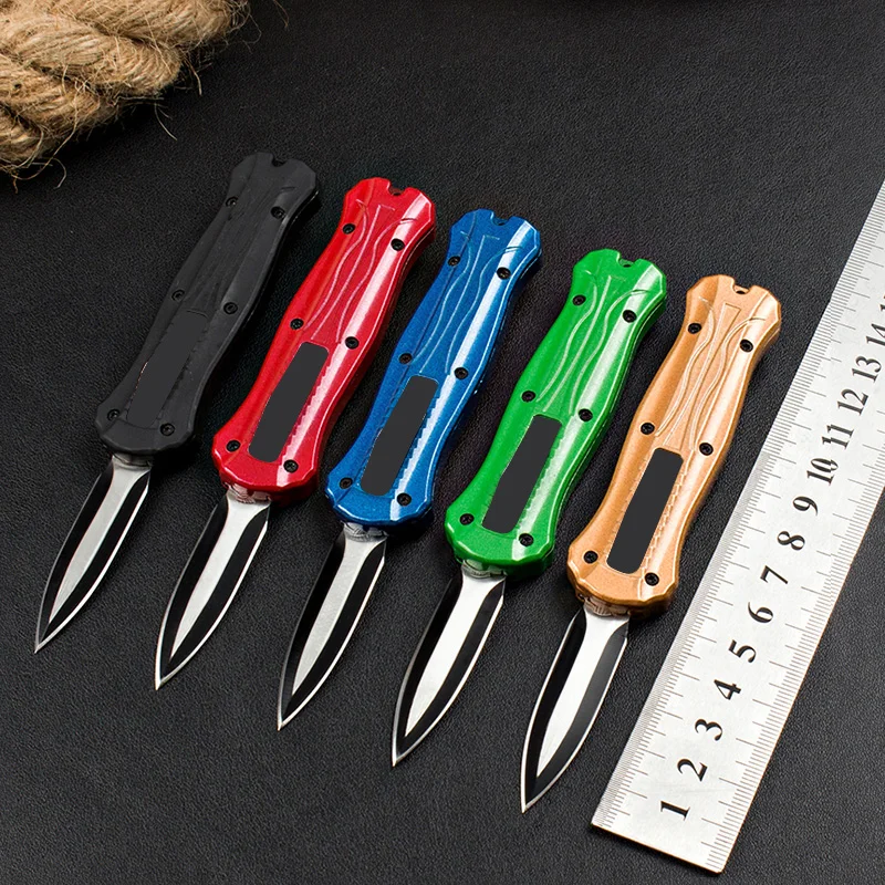 Bench OTF Made Knife 440 Steel Blade 57HRC Outdoor Camping Self Defense Pocket
Bench OTF Made Knife 440 Steel Blade 57HRC Outdoor Camping Self Defense Pocket