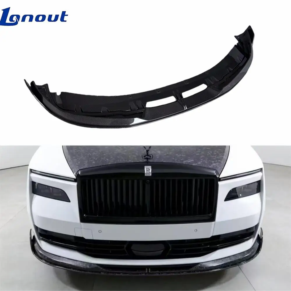 Suitable for Upgrading the M-style Dry Carbon Fiber Front Diffuser and Front Bumper Edge of the For Rolls-Royce Spectre
Suitable for Upgrading the M-style Dry Carbon Fiber Front Diffuser and Front Bumper Edge of the For Rolls-Royce Spectre