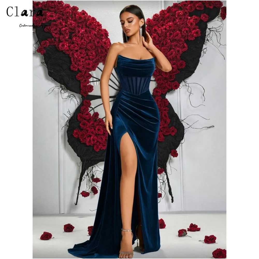 Роскошное женское вечернее платье Clara Custom Navy Fishtail с боковым разрезом и открытыми плечами, элегантное праздничное платье 2026 года
Роскошное женское вечернее платье Clara Custom Navy Fishtail с боковым разрезом и открытыми плечами, элегантное праздничное платье 2026 года