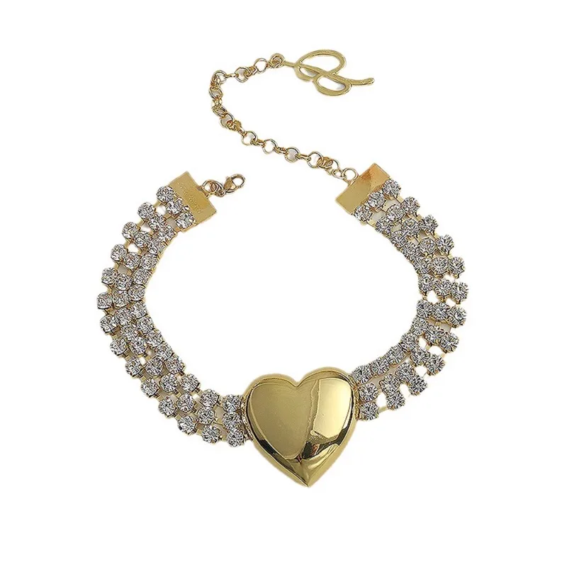 Flash diamond three-layer chain three-dimensional big love necklace female hip-hop exaggerated mirror peach heart
Flash diamond three-layer chain three-dimensional big love necklace female hip-hop exaggerated mirror peach heart