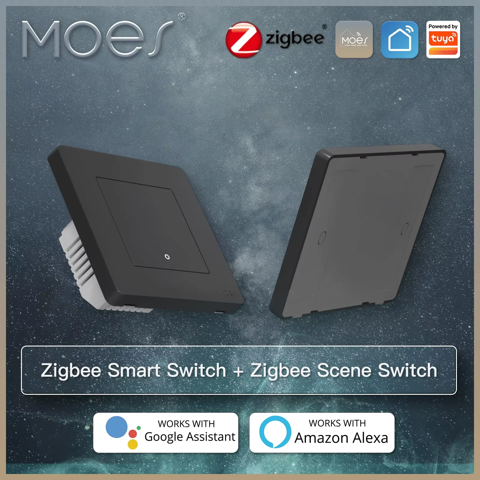 MOES Новое звездное кольцо Tuya Smart ZigBee3.0 Кнопочный переключатель/переключатель сцен Smart Life Приложение Дистанционное управление Работа с Alexa Google
MOES Новое звездное кольцо Tuya Smart ZigBee3.0 Кнопочный переключатель/переключатель сцен Smart Life Приложение Дистанционное управление Работа с Alexa Google