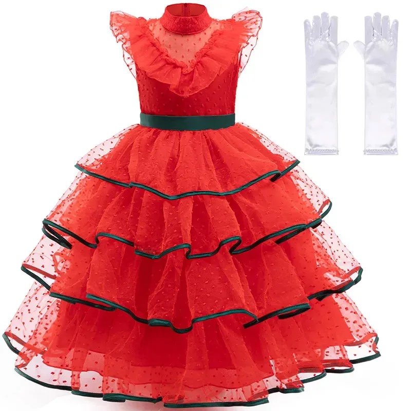Girl Red Juice Cosplay Costume Red Christmas Cake Princess Fluffy Dress Costume Halloween Costumes Party
Girl Red Juice Cosplay Costume Red Christmas Cake Princess Fluffy Dress Costume Halloween Costumes Party