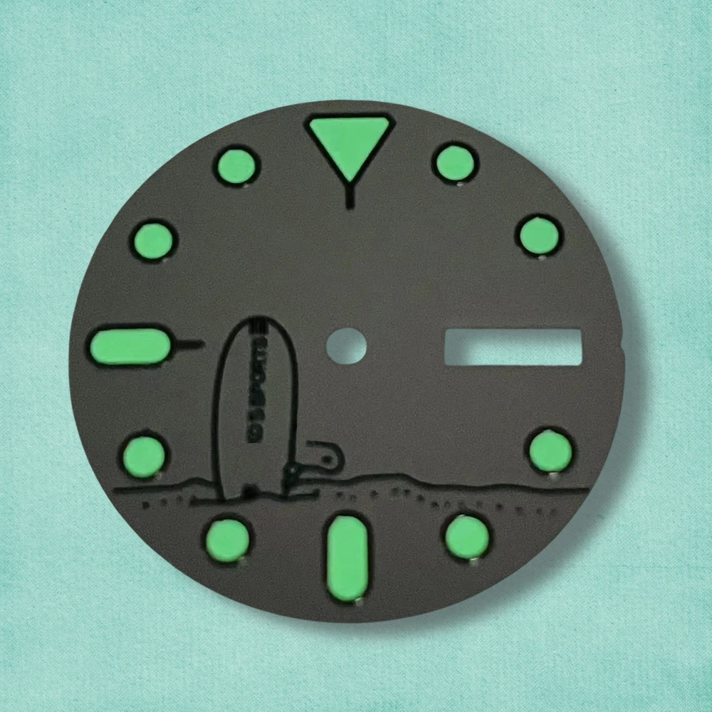 S Logo Dial 28.5mm NH35 Cartoon Dog Dial High Quality Suitable For NH35 NH36 Movements NH35 Watch Modification Accessories
S Logo Dial 28.5mm NH35 Cartoon Dog Dial High Quality Suitable For NH35 NH36 Movements NH35 Watch Modification Accessories 