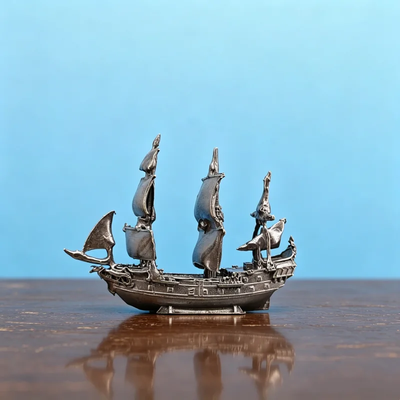 Vintage Brass Galleon Ship Figurine Nautical Collectible Desktop Ornament Shelf Decoration
Vintage Brass Galleon Ship Figurine Nautical Collectible Desktop Ornament Shelf Decoration