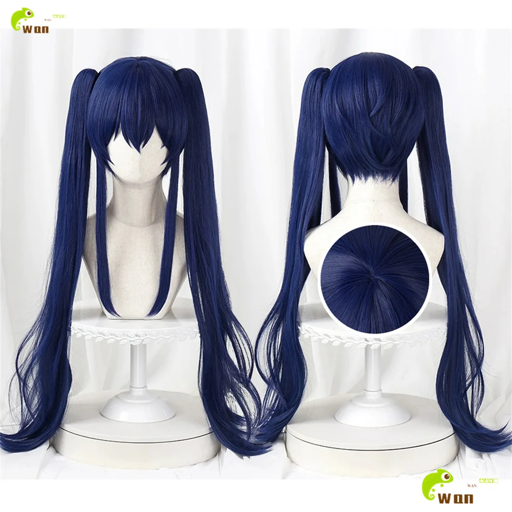 Wendy Marvell Cosplay Wig 90cm Dark Blue Wigs For Women Halloween Cosplay Anime Wig Heat Resistant Synthetic Hair + Wig Cap
Wendy Marvell Cosplay Wig 90cm Dark Blue Wigs For Women Halloween Cosplay Anime Wig Heat Resistant Synthetic Hair + Wig Cap