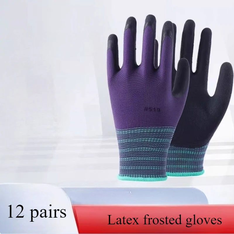 12pcs Durable Gloves Anti-slip and Breathable Suitable for Gardening and Handling Work Providing Safety Protection for Workers
12pcs Durable Gloves Anti-slip and Breathable Suitable for Gardening and Handling Work Providing Safety Protection for Workers