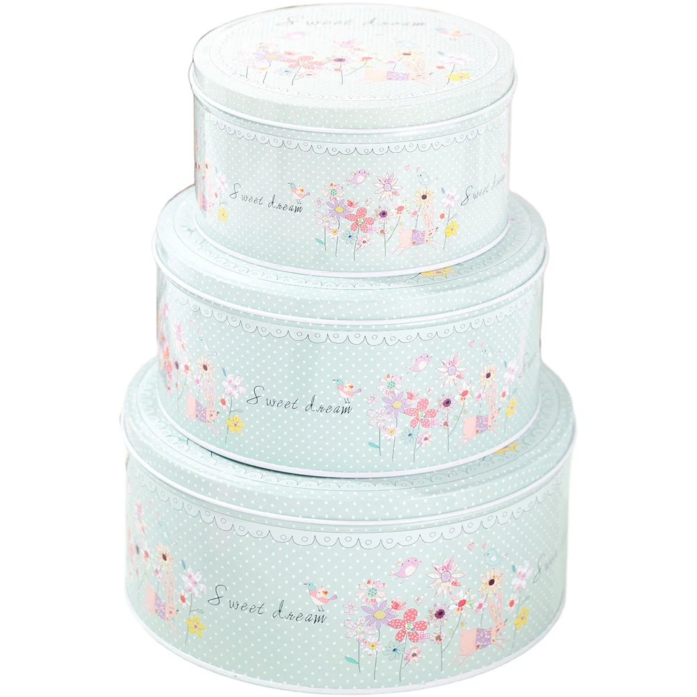 Набор из 3-х металлических коробок с красочным узором в виде кроликов для хранения на Пасху и сезонных декоративных композиций
Набор из 3-х металлических коробок с красочным узором в виде кроликов для хранения на Пасху и сезонных декоративных композиций