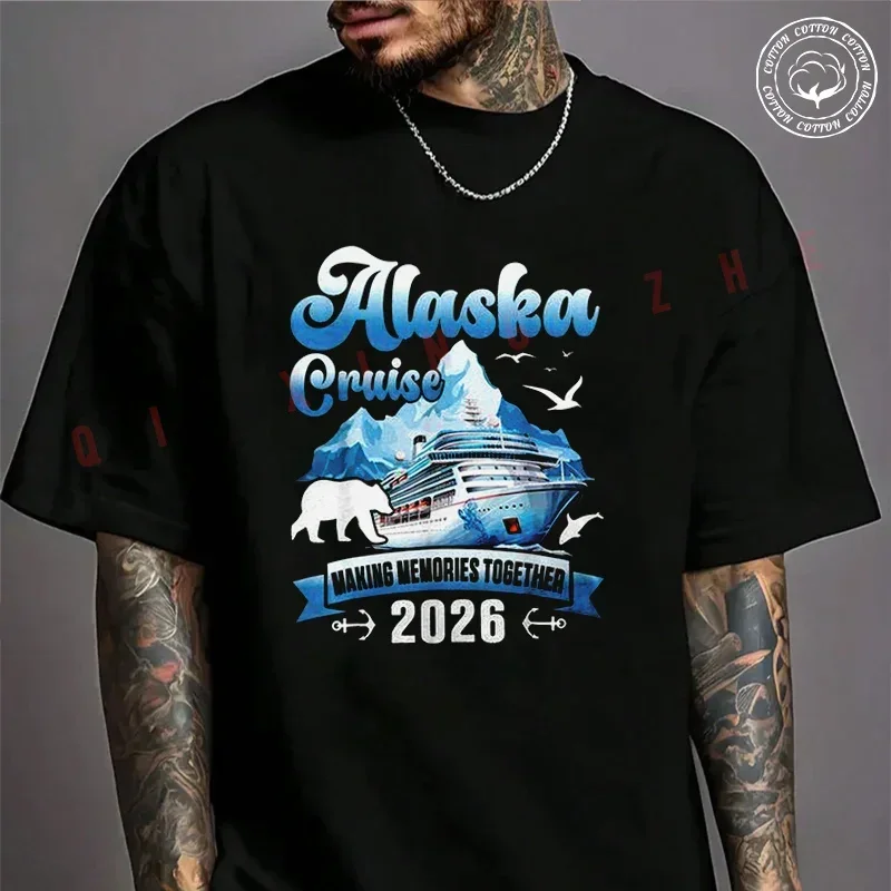 2026 Men T Shirt Casual Alaska Cruise 2026 Family Friends Vacation Travel Matching Moto T-shirt Graphic Cotton Motorbike Tee
2026 Men T Shirt Casual Alaska Cruise 2026 Family Friends Vacation Travel Matching Moto T-shirt Graphic Cotton Motorbike Tee