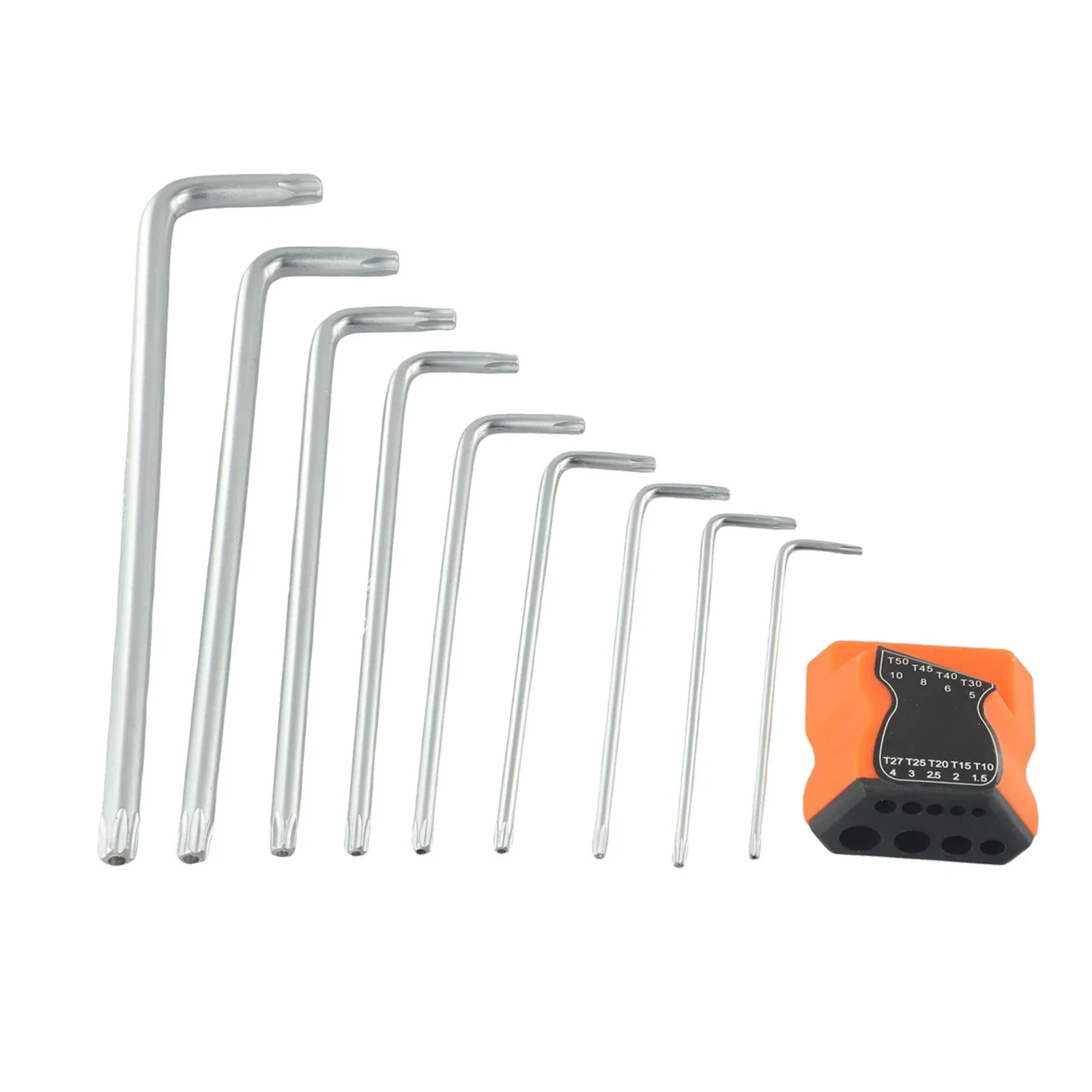 9PCS Torx Key Chrome Vanadium Steel Double-End Hand Hex Key Screwdriver Set T10-T50 Tools Torx New Practical Useful
9PCS Torx Key Chrome Vanadium Steel Double-End Hand Hex Key Screwdriver Set T10-T50 Tools Torx New Practical Useful